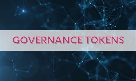 How Governance Tokens Impact